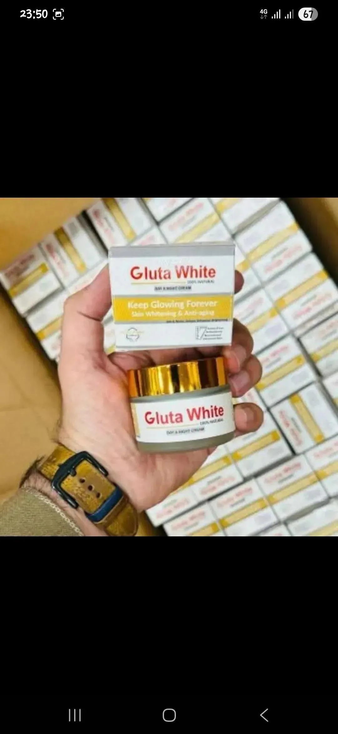 Gluta White Skin Brightening Combo | Deep Cleansing Face Wash + Whitening Night Cream